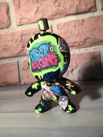 Mr. ART CRIME ,tagged up designer toy