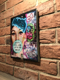Audrey buckled book art