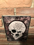 “EVERYTHING IN LIFE IS A BLESSING EVEN IF YOU HAD TO SIN TO GET IT” book art