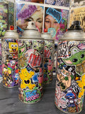 Guilty Chaos Sticker BOMED spray can 6IN