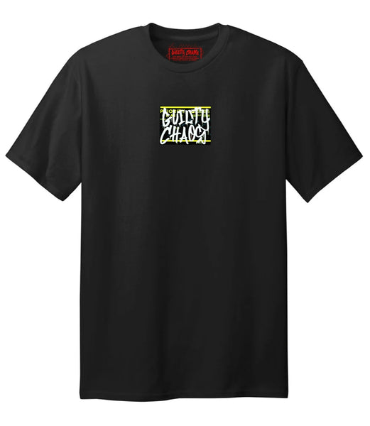 GUILTY CHAOS YELLOW SLAP TEE