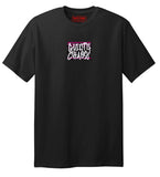 GUILTY CHAOS PINK CHAIN LINK FENCE SLAP TEE