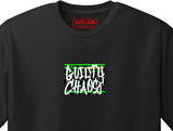 GUILTY CHAOS GREEN CHAIN LINK FENCH SLAP TEE