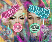 MARILYN / AUDREY NEON QUOTES