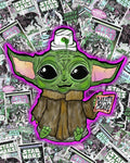 YODA SPRAY CAN 8X10 print