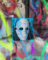 Graffiti map mask 8X10 print