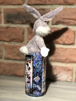Bugs bunny stuffed & art wrapped graffiti spray can