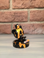 Lps orange graffiti cat (littlest pet shop) toy figure