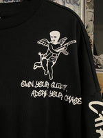 Guilty Chaos custom designed crop top sweatshirt SZ. Large