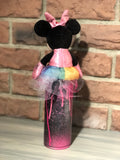 Minny mouse stuffed  spray can