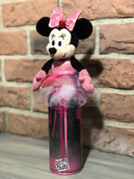 Minny mouse stuffed  spray can
