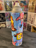 Guilty Chaos loves SPONGEBOB & PATRICK print covered spray can