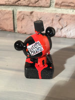 Lps red graffiti bear ( littlest pet shop) custom