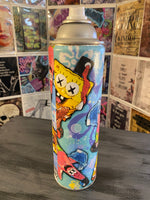 Guilty Chaos loves SPONGEBOB & PATRICK print covered spray can