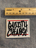 GUILTY CHAOS SLAP LOGO EMBROIDERED PATCH