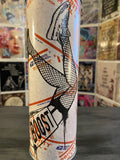 Guilty Chaos sexy Yeezy,heel slaps print covered spray can
