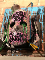 “Hustle in silence” Mask