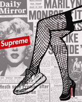 “Marilyns Sexy Supreme News” 8x10 Art Print